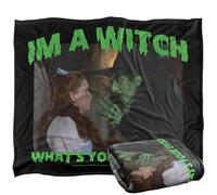 LOGOVISION The Wizard Of Oz What'S Your Excuse Silky Touch Super Soft Throw Blanket 152 X 127 Cm