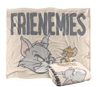 LOGOVISION Tom And Jerry The F Is For Frenemies Silky Touch Super Soft Throw Blanket 152 X 127 Cm