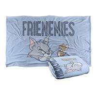LOGOVISION Tom And Jerry The F Is For Frenemies Silky Touch Super Soft Throw Blanket 91 x 147 Cm