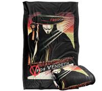 LOGOVISION V For Vendetta Freedom Forever Silky Touch Super Soft Throw Blanket 91 x 147 Cm