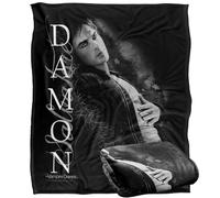 LOGOVISION Vampire Diaries Damon Somerhalder Besides Me Silky Touch Super Soft Throw Blanket 50"x60"