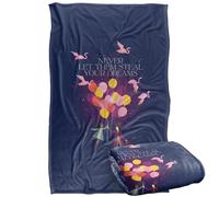 LOGOVISION Willy Wonka And The Chocolate Factory Never Let Them Steal Your Dreams Silky Touch Super Soft Throw Blanket 91 x 147 Cm