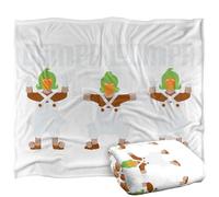LOGOVISION Willy Wonka and The Chocolate Factory Oompa Loompa Silky Touch Super Soft Throw Blanket 50"x60"