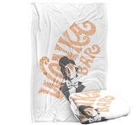 LOGOVISION Willy Wonka And The Chocolate Factory Wonka Bar Silky Touch Super Soft Throw Blanket 91 x 147 Cm