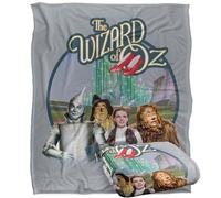 LOGOVISION Wizard Of Oz We'Re Off To See The Wizard Silky Touch Super Soft Throw Blanket 152 X 127 Cm