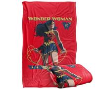 LOGOVISION Wonder Woman 80th Stance Silky Touch Super Soft Throw Blanket 36"x58"