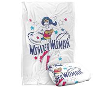 LOGOVISION Wonder Woman DC Stars Silky Touch Super Soft Throw Blanket 36"x58"
