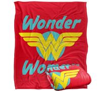 LOGOVISION Wonder Woman DC Wings Silky Touch Super Soft Throw Blanket 50"x60"