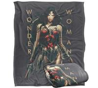 LOGOVISION Wonder Woman Movie Armed And Dangerous Silky Touch Super Soft Throw Blanket 152 X 127 Cm