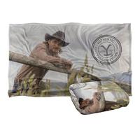 LOGOVISION Yellowstone Kayce On The Fence Silky Touch Super Soft Throw Blanket 91 x 147 Cm