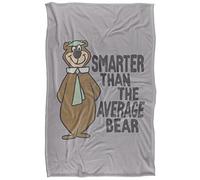 LOGOVISION Yogi Bear The Jellystone Park Silky Touch Super Soft Throw Blanket 91 x 147 Cm