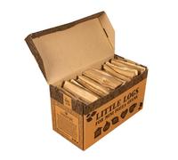 Logpile Kiln Dried Beech Hardwood Little Logs (1 Box Approx 4Kg)