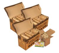 Logpile's Oak Little Logs Starter Kit For Mini Pizza Ovens. 3 Boxes Little Logs, Natural Firelighters And Matches