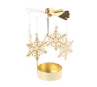 Logres. Spinning Rotary Carousel Tea Light Candle Holder Stand Light Gift Wedding Decor