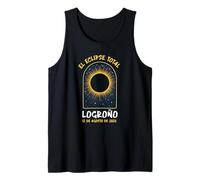 Logrono Espana Spain Solar Eclipse Totality August 12, 2026 Tank Top