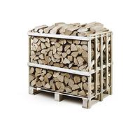 Logs Online 500kg Crate Kiln Dried Ash Firewood Logs for Outdoor Fire Pit, Chiminea, Log Burner & Pizza Oven. Hardwood Long Burn Fire Wood.