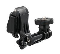 Logto Action Camera Chin Mount Compatible with HJC RPHA 11 Helmet | Precision-Molded, Compatible with GoPro Insta360 DJI Osmo Action, Adjustable shooting angles, No vision blockage