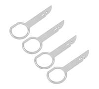 Logyua 4Pcs/Set Car Radio Removal Tool Key, DIN Release Keys, For 6000 CD Sony 6 Disc Car Stereo