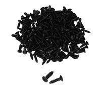 logyues 500Pcs Guitar Pickguard Backplates Mounting Screws for Electric Guitar Bass Black