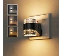 LOHAS-LED Night Light Plug in Wall, 3000K/4000k/5000K Adjustable Color Temperature Nightlight,Plug in Night Light with Dusk to Dawn Sensor for Adults Bathroom Hallway,1 Pack