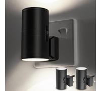 LOHAS-LED Night Light Plug in Wall, Dimmable Night Light with Dusk to Dawn Sensor, Cool White Nightlight Plug Light, Plug in Nightlight for Hallway Bedroom Stair Bathroom Toddler Adults Kids, 2 Pack