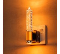 LOHAS-LED Night Light Plug in Wall, LED Candles Night Light, Dusk to Dawn Sensor, Modern Amber Nightlight 0-100LM, Plug in Nightlight for Bathroom, Hallway, Bedroom