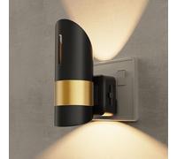 LOHAS-LED Night Light Plug in Wall, Vintage Night Light with Dusk to Dawn Photocell Sensor, 3000K Warm White, Adjustable Brightness 0-100LM, for Hallway, Bedroom, Toddler, Garage