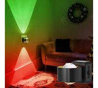 LOHAS-LED Plug in Night Light with Dusk to Dawn Sensor, RGB & Amber, 180° Rotatable Nightlight Plug in, 11 Colors Night Light Projector for Hallway, Kid's Room, Game Room, Christmas Decor, 1 Pack