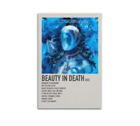 LOHAUKQD Chase Atlantic Beauty in DeathPop Songs Album Rapper Classic Album Canvas Print Signature Decor Bedroom Home Office Decor Teen Decor 12x18inch(30x45cm) Unframe-style-12