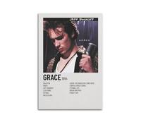 LOHAUKQD Jeff Buckley GracePop Songs Album Rapper Classic Album Canvas Print Signature Decor Bedroom Home Office Decor Teen Decor 12x18inch(30x45cm) Unframe-style-4