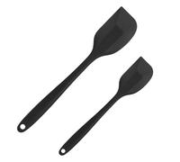 lohey Silicone Spatula, 2PCS Silicone Kitchen Utensils, Heat Resistant Rubber Spatula Set, Heat Resistant Small Silicone Spatulas for Cooking, Baking and Mixing