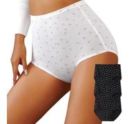 Lohhbve 3 Pack Mesh No Trace Sexy Ice Silk Knickers for Ladies High Waisted Briefs Stretch No Show Butt Lifting Breathable Panties