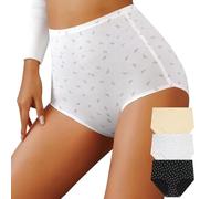 Lohhbve 3 Pack Mesh No Trace Sexy Ice Silk Knickers for Ladies High Waisted Briefs Stretch No Show Butt Lifting Breathable Panties