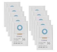 LOHILL 496186 Dust Bags Accessories for Festool CT 36/CTL 36E/CTM 36 E CLEANTEC Series Dust Extractors SC FIS-CT 36/5 Vacuum Cleaner Filter Bag Replacement Parts (10 Pack)