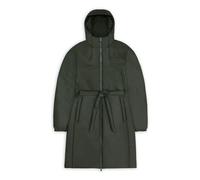 Lohja Long Belted Parka Khaki XS