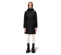 Rains Lohja Long Insulated Curve Jacket | Winter Jacket | Black | S |