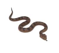Lohoee Rubber Snakes Fake Snake Lifelike Rubbe Snake - Keep Birds Away for Garden Scare Birds Prank April Fools' Day or Halloween Decoration Props (Style 4)
