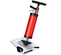 LOHOX Portable Kinetic Water Ram/Toilet Plunger, High Pressure Powerful Manual Opener Cleaner Pipe Cleaners Lightweight Drain Plumbing, for Bath Toilets, Bathroom, Kitchen Clogged Pipe