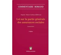 Loi sur la partie générale des assurances sociales (LPGA) (Commentaire romand)