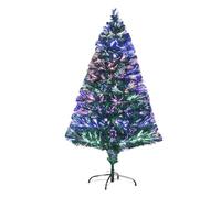 LOIBUYZ Artificial Fibre Optic Christmas Tree | Xmas Tree with Color Changing Multicolor Fibre Optic for Indoor Decoration 2FT, 2.6FT, 3FT, 4FT, 5FT, 6FT (3FT (90cm))