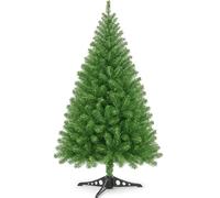 LOIBUYZ Christmas Tree, Premium Artificial Green Xmas Tree - Foldable Bushes Pine Tree, 3FT, 4FT, 5FT, 6FT, 7FT, 8FT Xmas Home Decorations, Metal Stand (Xmas Tree, 8 FT)