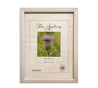 LOIBUYZ Natural Wood Picture Frame, Sturdy Photo Frame with Mount for Wall, Thin Edge Slim Frame Portrait and Landscape Dsiplay Family Picture Frames (White, 14 x 11 In. (36 x 28 cm))