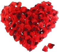 Loiina 3000 Pieces Silk Rose Petals, Artificial Rose Petals for Valentine's Day,Birth Wedding Decoration, Romantic Atmosphere