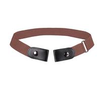 LOIJMK Buckle Belts No Elastic Buckle-less Comfortable Hassle Bulge No Belt Support Belt