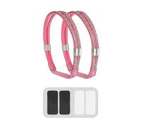 LOIJMK Shoelaces for high-heeled shoes to attach falling artifact installation straps to attach shoes to heels so they do not include laces, Hot Pink, One Size