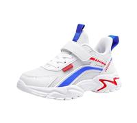 LOIJMK Sports Shoes Children's Boys Trainers Indoor Shoes Breathable Mesh Running Shoes Indoor Trainers Non-Slip Trainers Outdoor Fitness Shoes Tennis Shoes Trail Running Shoes Children's Shoes, blue