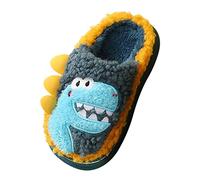 LOIJMK Warm Slippers Women's Memory Foam Slippers Fluffy Mules Plush Animal Slippers Slippers Winter Slippers Lined House Slippers Felt Slippers Felt Slippers, navy, 10 UK