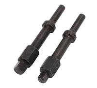 Loinutdbv 2PCS Pneumatic Bolt Breaker Set 37315 3/8in 1/2in, Pneumatic Air Hammer Bit for Bearing Fastener Caliper Removal, Powerful Vibration Tool with Hex Shaft for Impact Sockets and Open