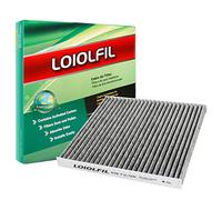 LOIOLFIL Cabin Air Filter Replacement for Toyota Tacoma 2005-2021, Dodge Dart 2013-2016, Pontiac Vibe 2003-2008 CF10374 FD374 CP374 BE-374 with Activated Carbon 1 Pack