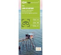 Loire-Atlantique - Nantes St-Nazaire Estuaire de la Loire (D44): 1:100000 (TOP 100)